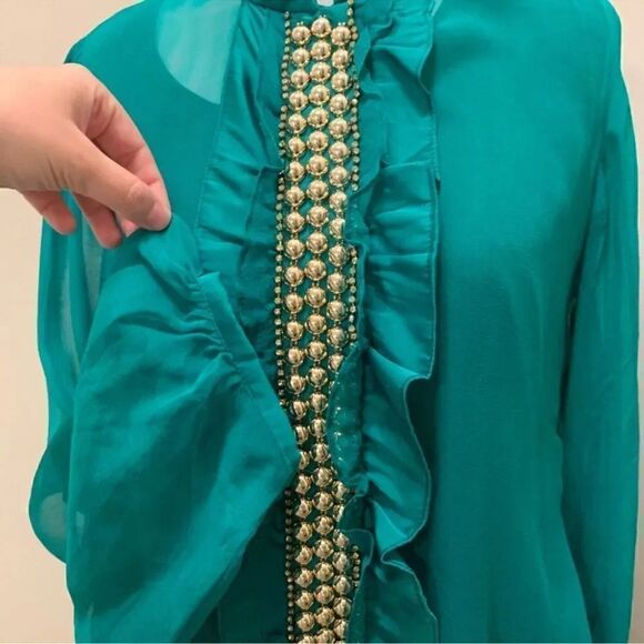 PAKISTANI INDIAN FORMAL DRESS OUTFIT - Picture 3 of 10